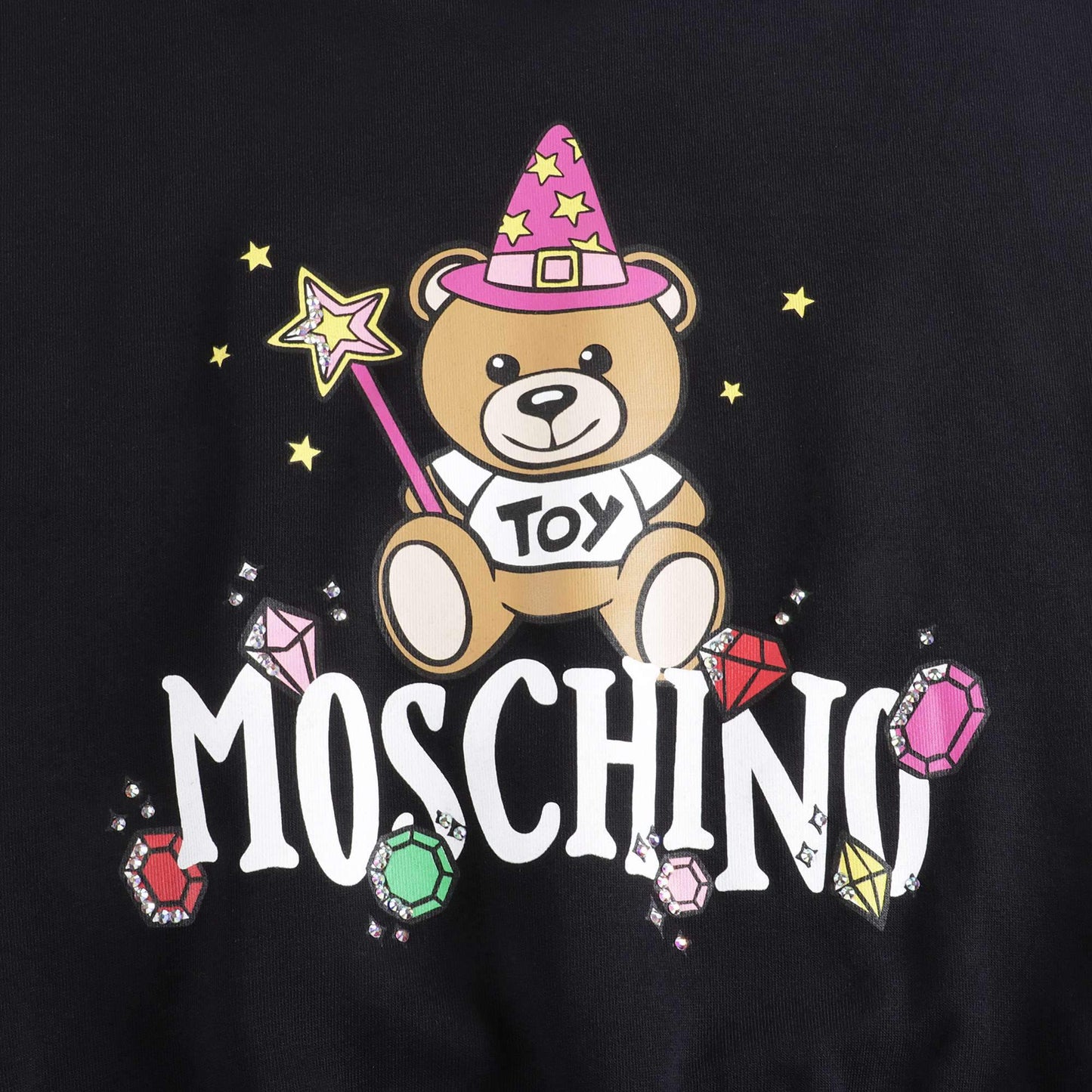 女童黑色Logo棉套装