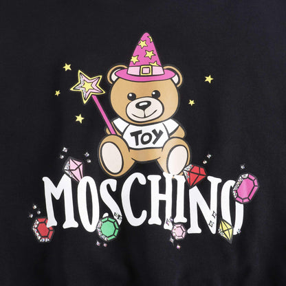 女童黑色Logo棉套装