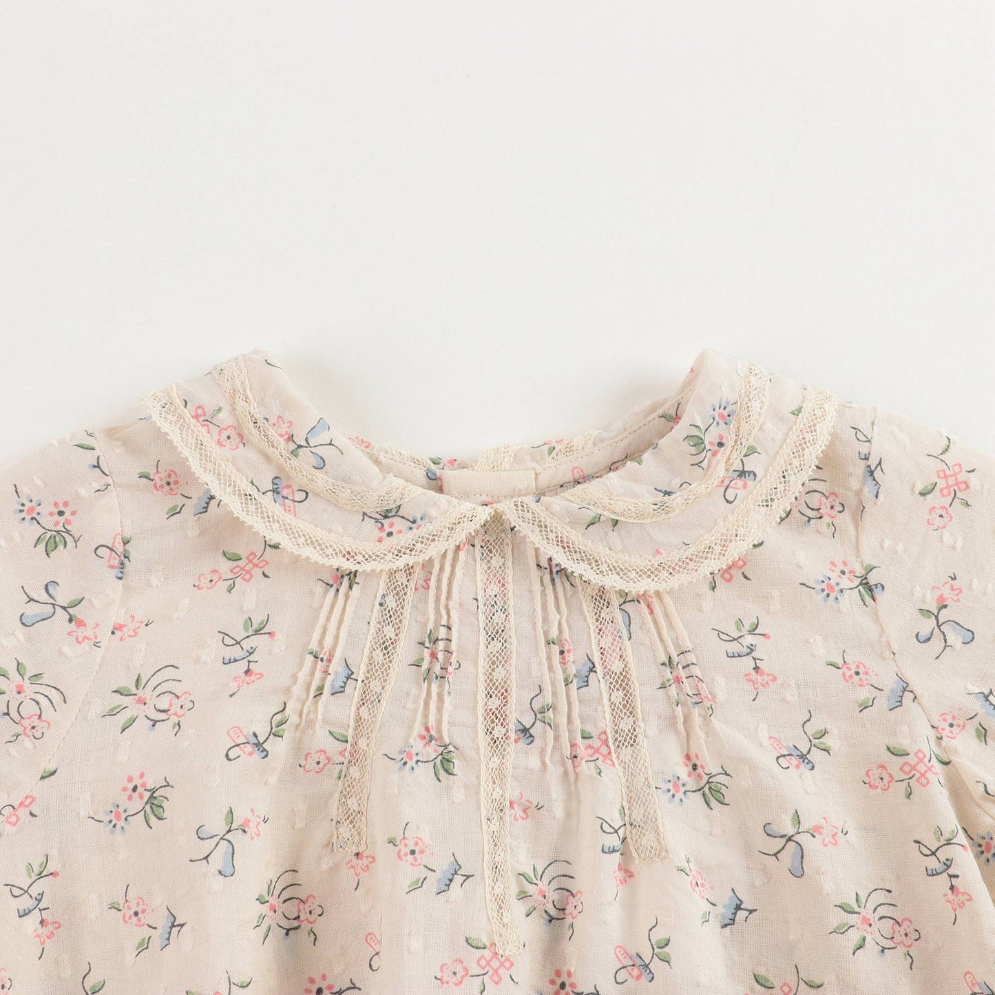 女小童碎花衬衫