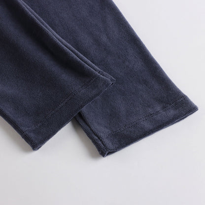 男童白色印花棉睡衣套装