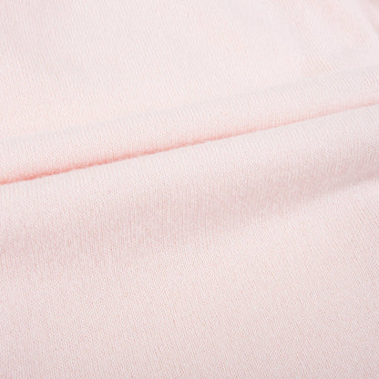 女小童粉色针织开衫