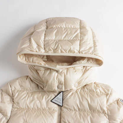 女童黄色"KAMELY"羽绒外套