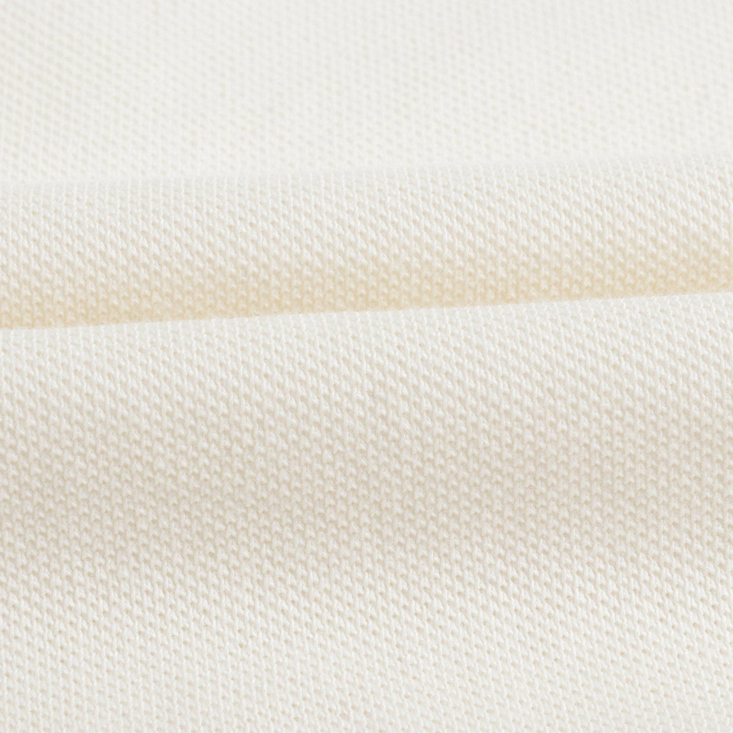Boys Off White Cotton Poloshirt