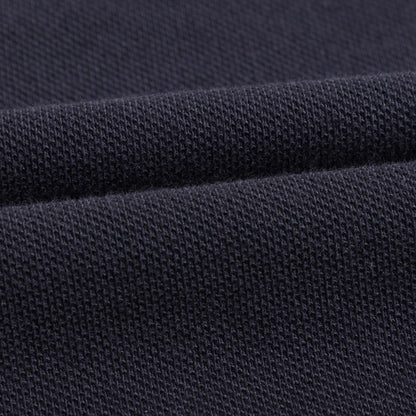 Boys Navy Cotton Poloshirt