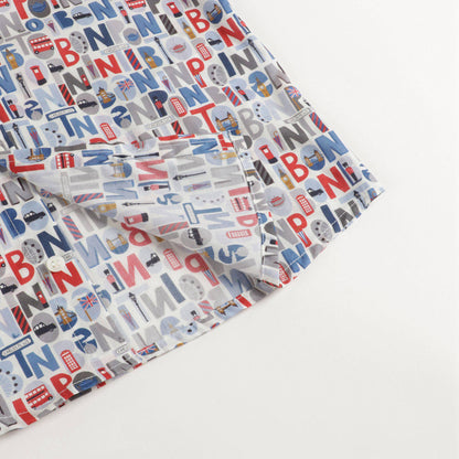 Boys Blue Plaid Cotton Shirt