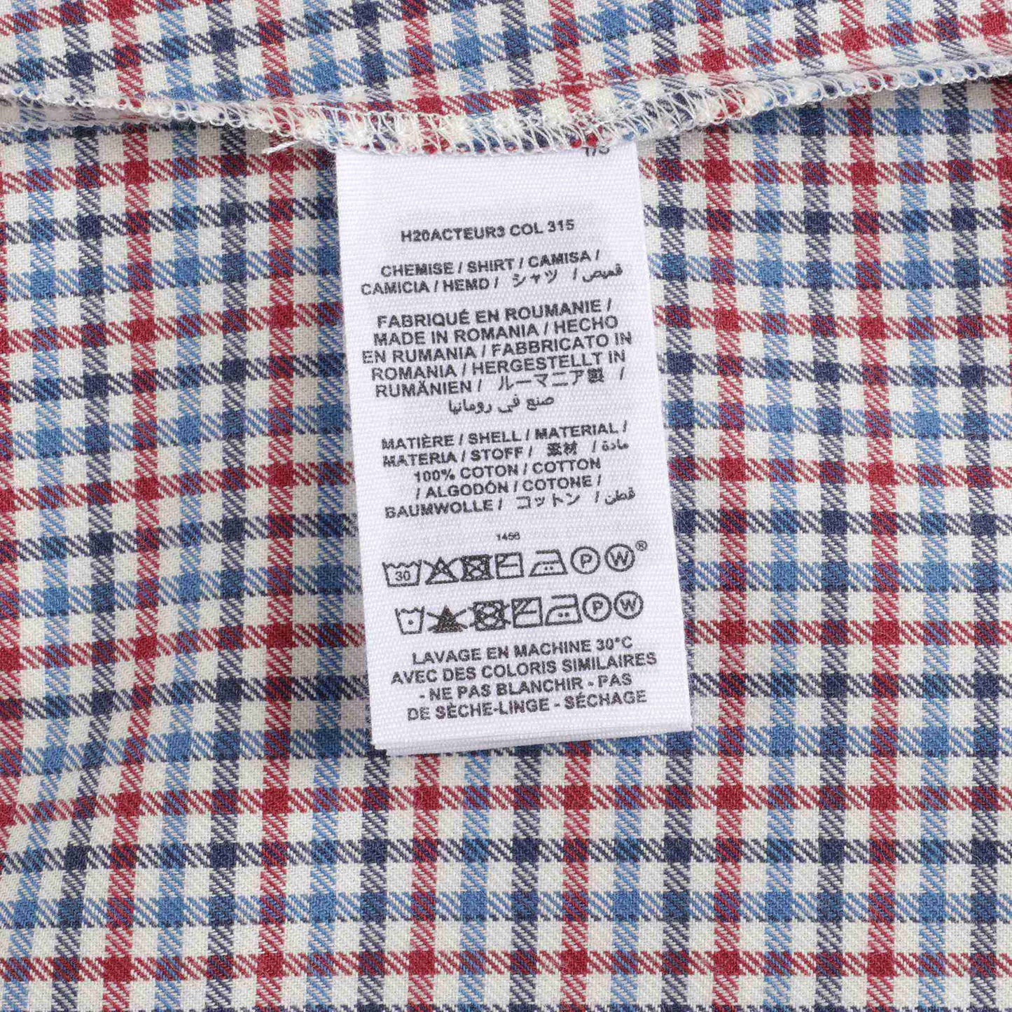 Boys Blue Cotton Shirt