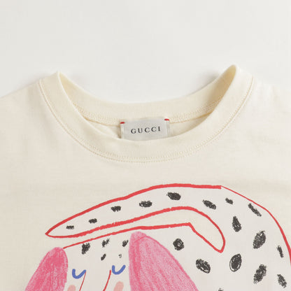 Girls Sunkissed Dog Cotton T-Shirt