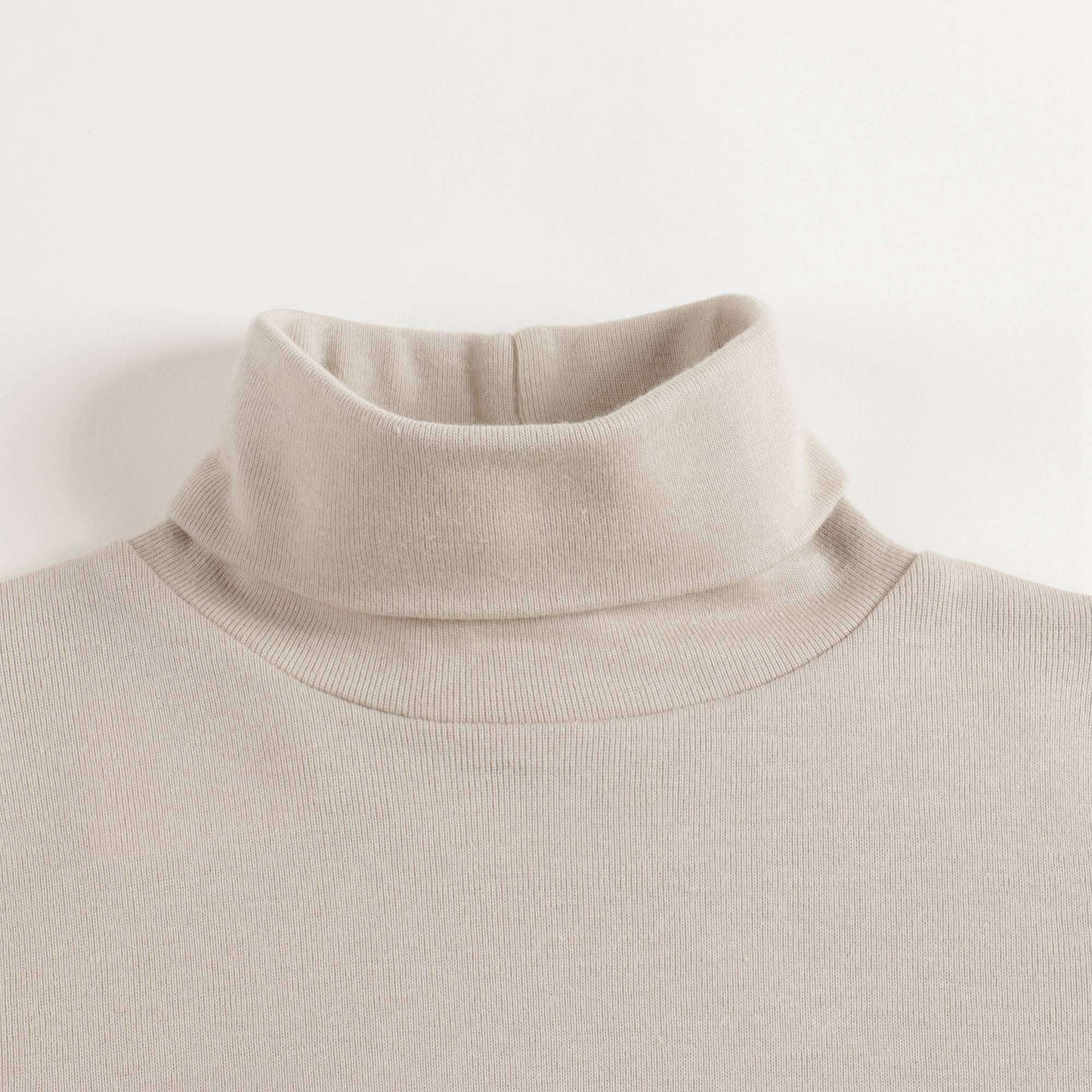 Girls Cement Cotton Turtleneck