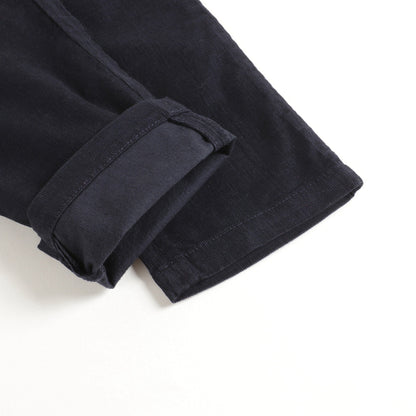 Girls Navy Cotton Pants