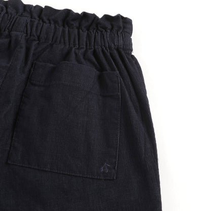 Girls Navy Cotton Pants