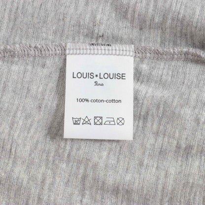 女童灰色Logo棉连体短裤