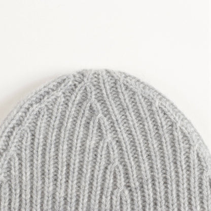 Boys & Girls Light Grey Cashmere Beanie