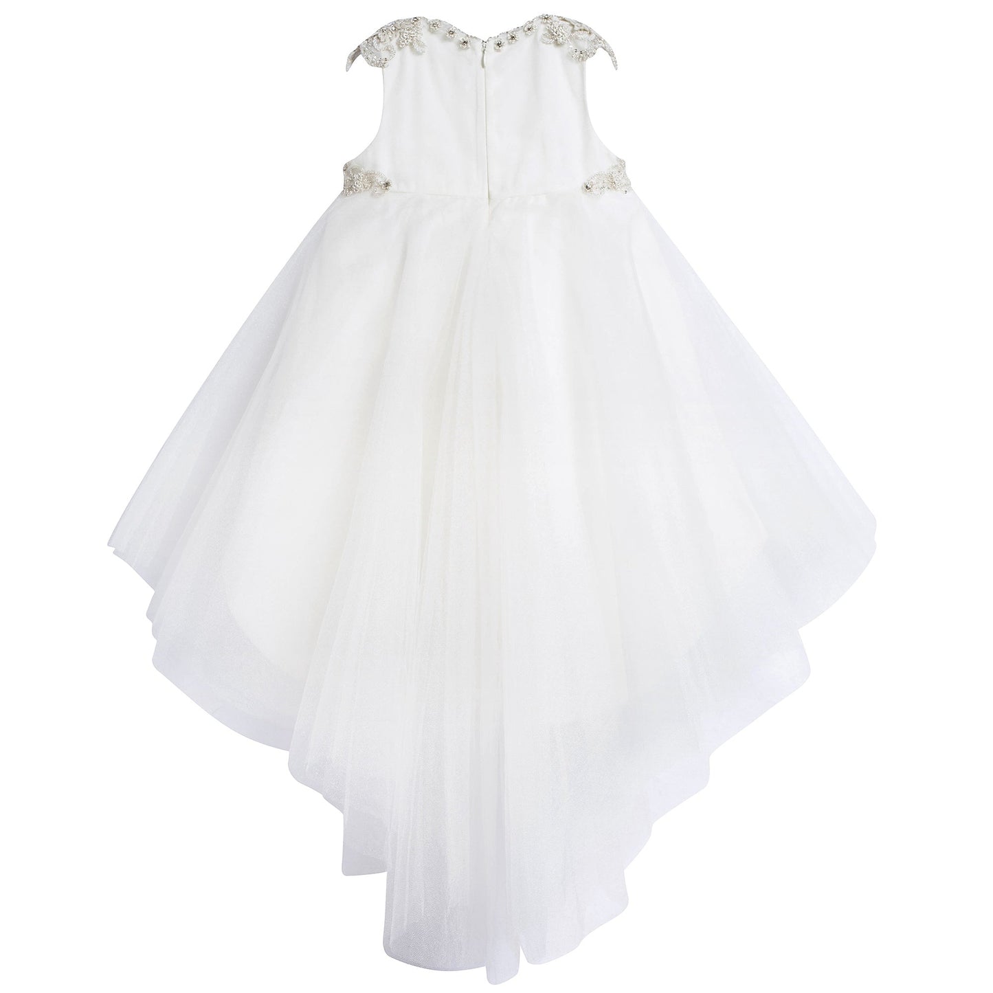 Girls  White  "Pruncess Ekaterina"  Dress