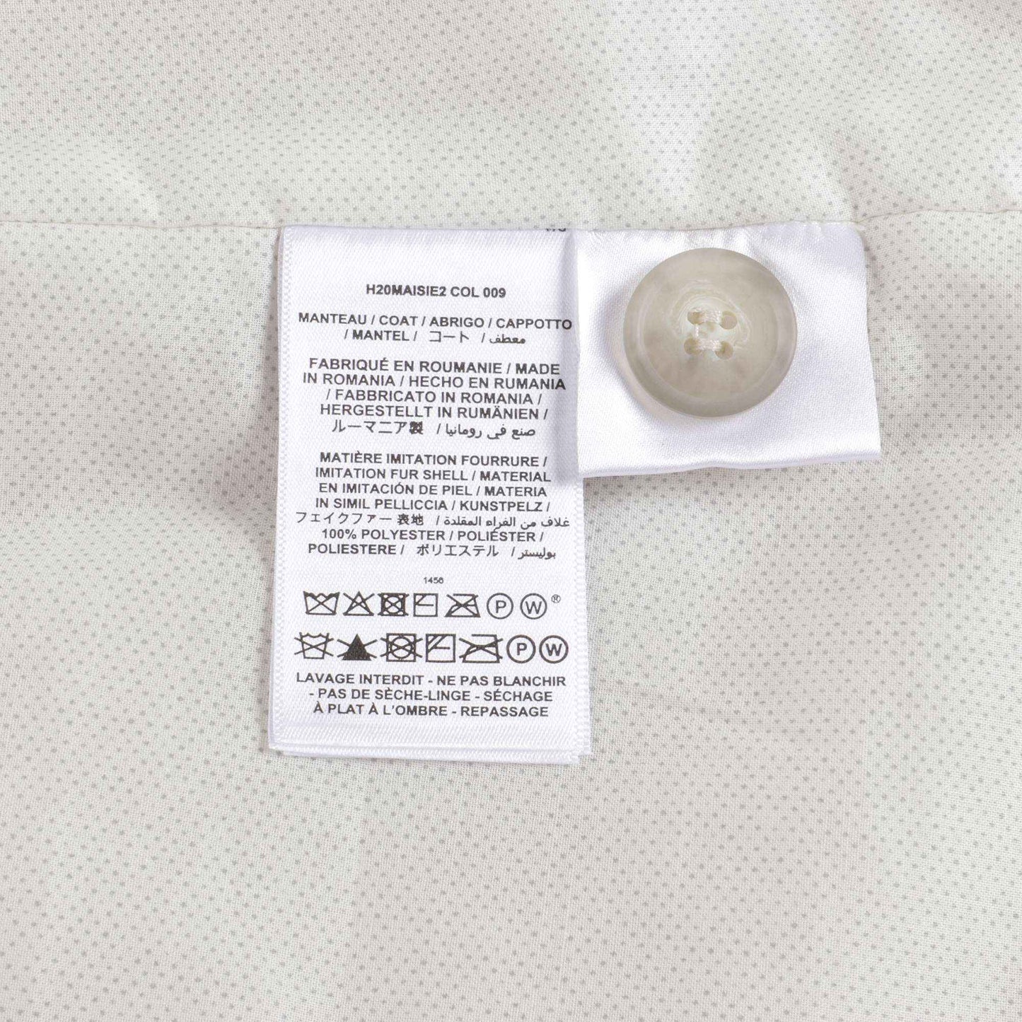 Girls Cement Coat
