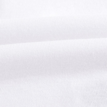 Baby Boys & Girls White Cotton Babysuit