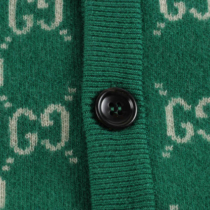Boys & Girls Green GG Knit Vest