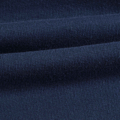Baby Boys & Girls Prussian Blue Cotton Hoodie