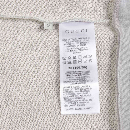 Baby Boys & Girls Light Grey GG Cotton Sweatshirt