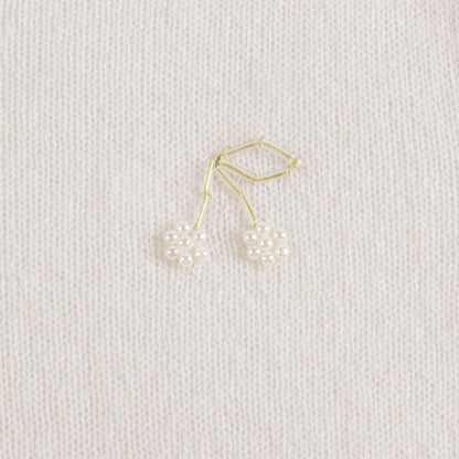 Girls Off White Cashmere Sweatshirt
