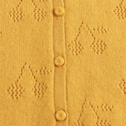 Girls Buttercup Cashmere Cardigan