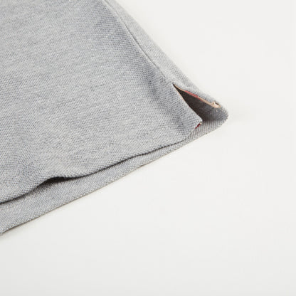 Boys Pale Gray Cotton Polo Shirts