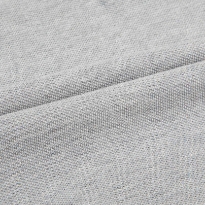 Boys Pale Gray Cotton Polo Shirts
