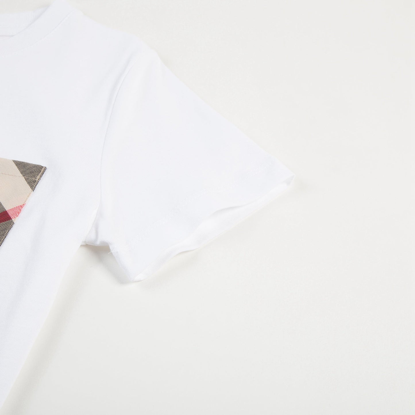 Boys White Cotton T-Shirts