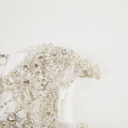 Girls  White  "Pruncess Ekaterina"  Dress
