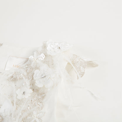 Girls  White  "The Royal Beauty"  Dress