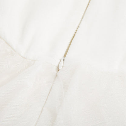 Girls  White  "The Royal Beauty"  Dress