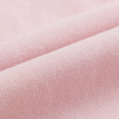 女童粉色印花棉T恤