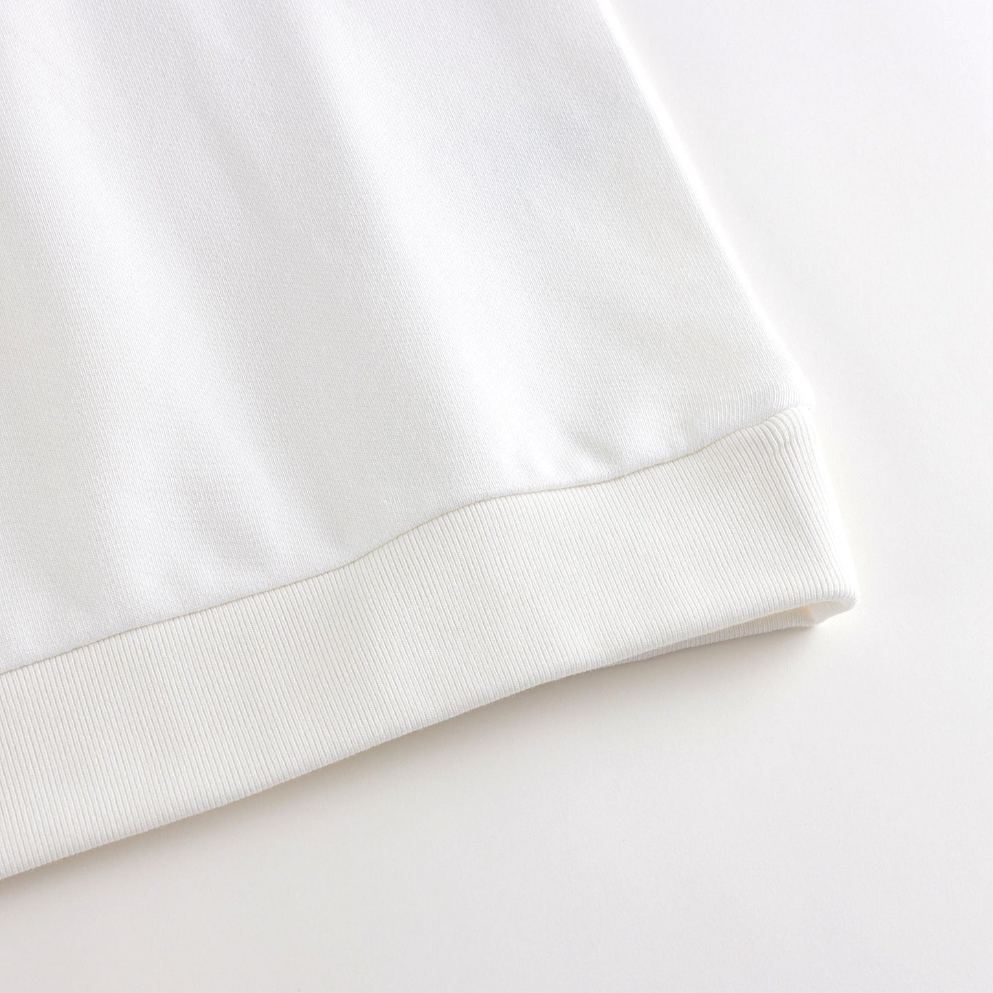 儿童白色Logo棉卫衣