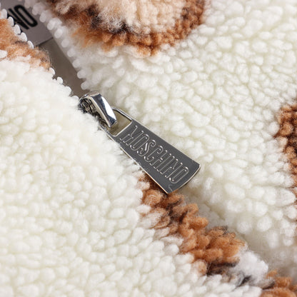 儿童象牙白棉夹克