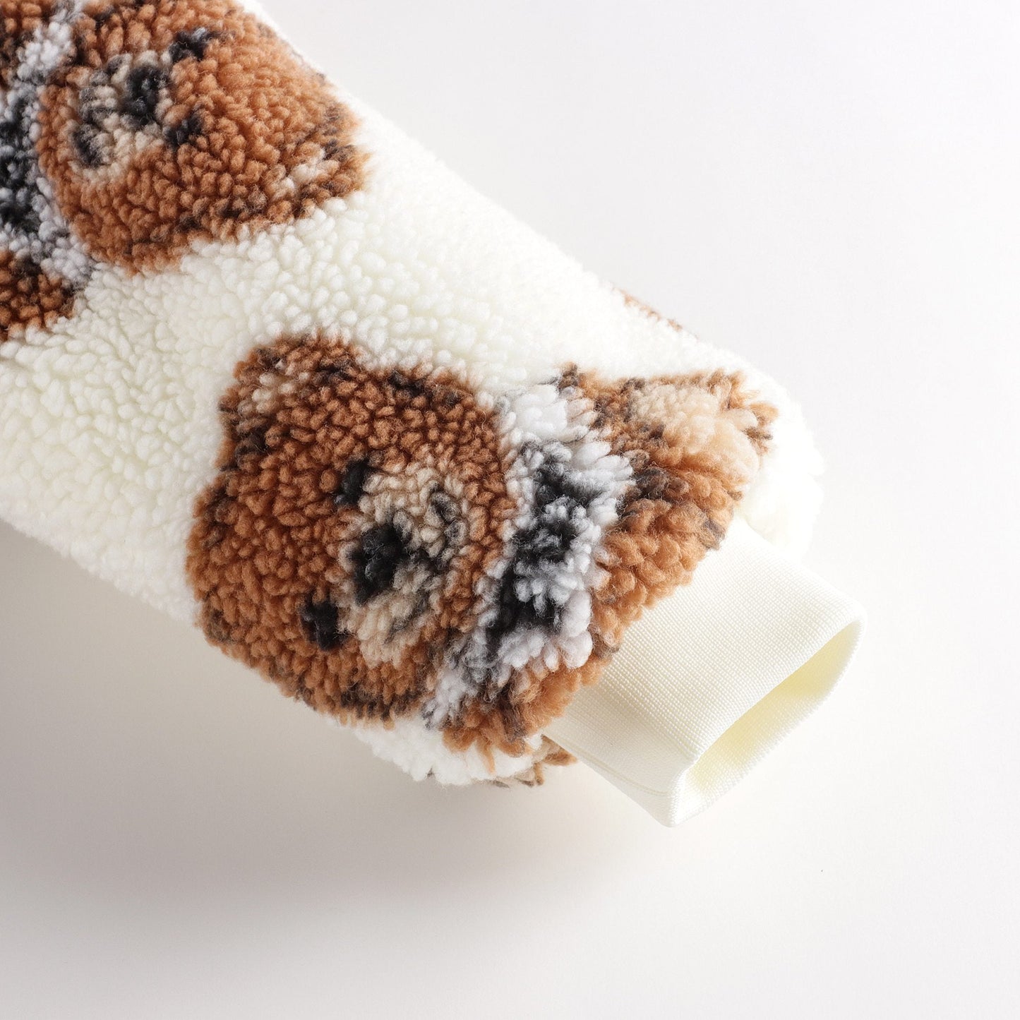 儿童象牙白棉夹克