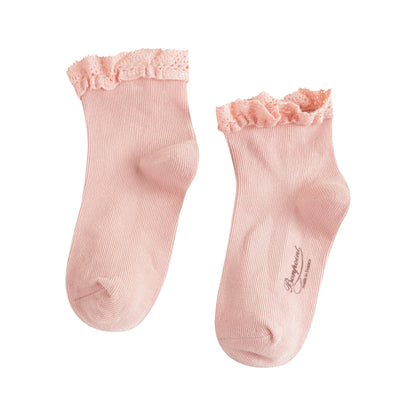 Girls Light Pink Socks