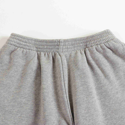 Boys Grey Logo Cotton Sweatpants