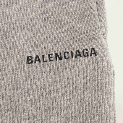 Boys Grey Logo Cotton Sweatpants
