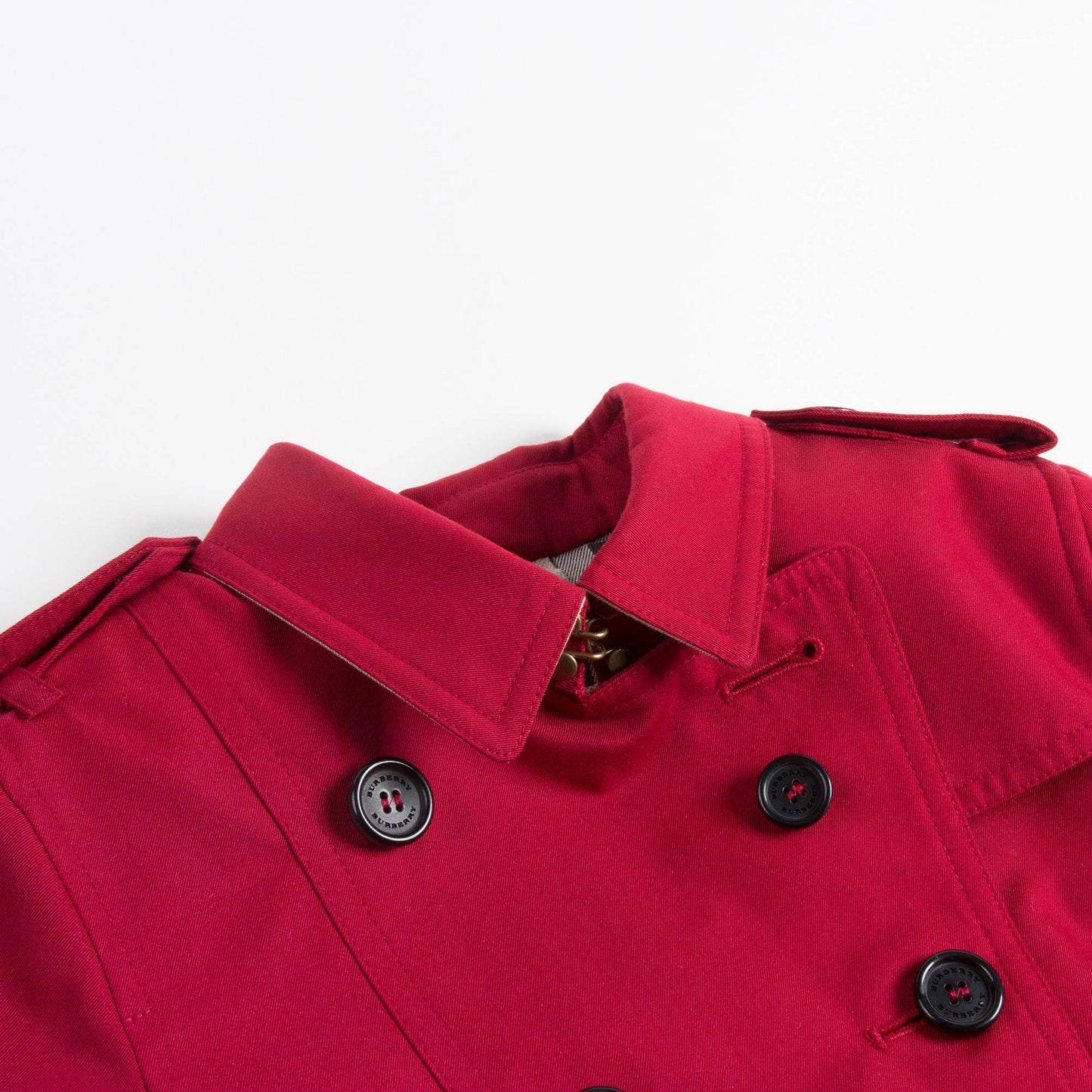 Girls Parade Red Cotton Coats