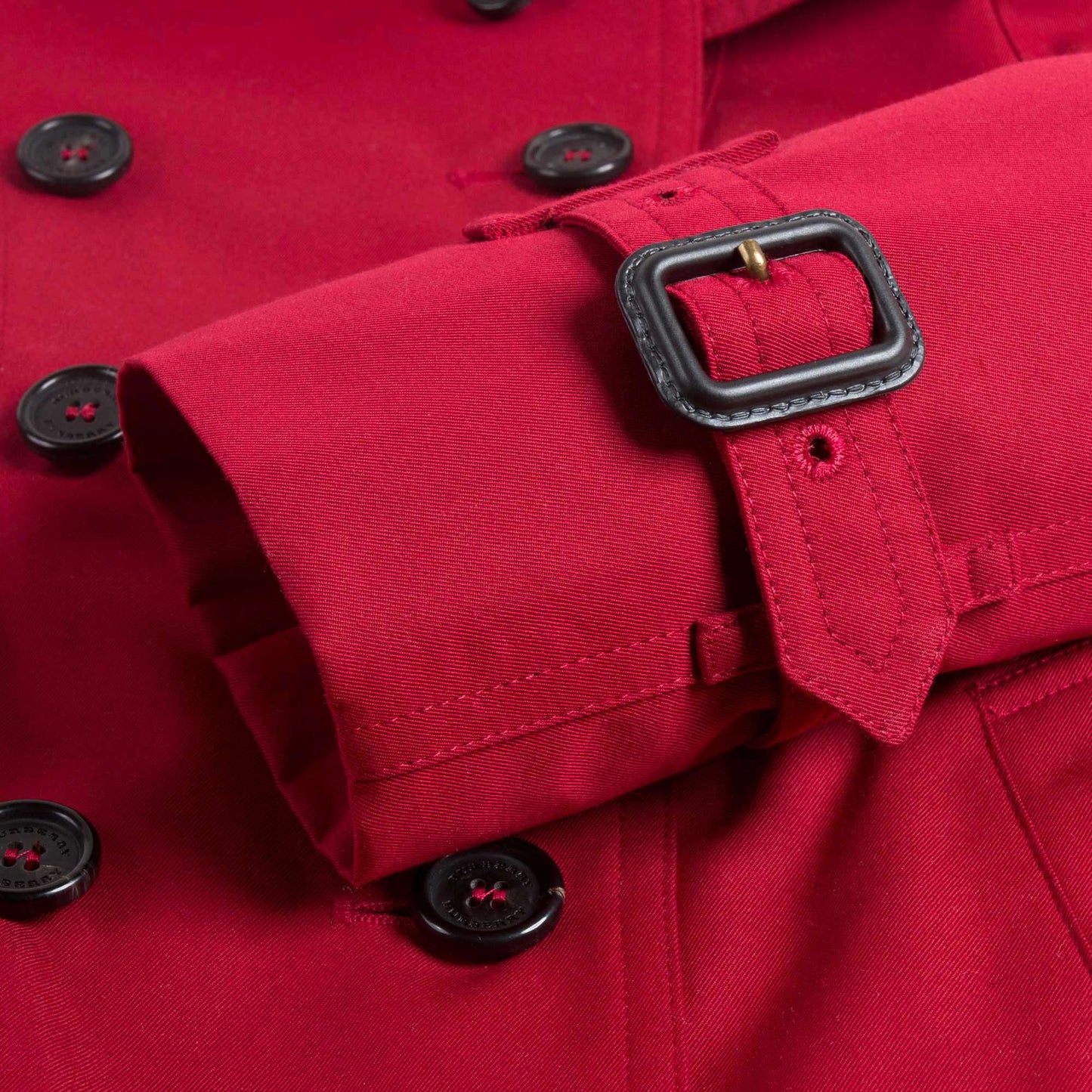 Girls Parade Red Cotton Coats