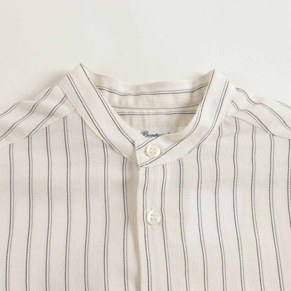 Boys & Girls Beige Stripe Shirt