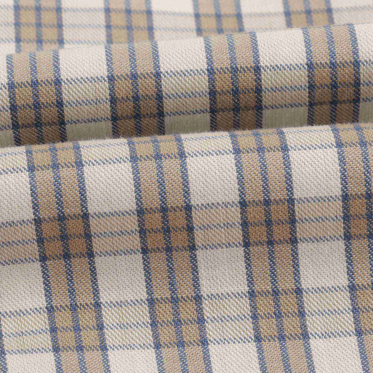 儿童棕色格子衬衫