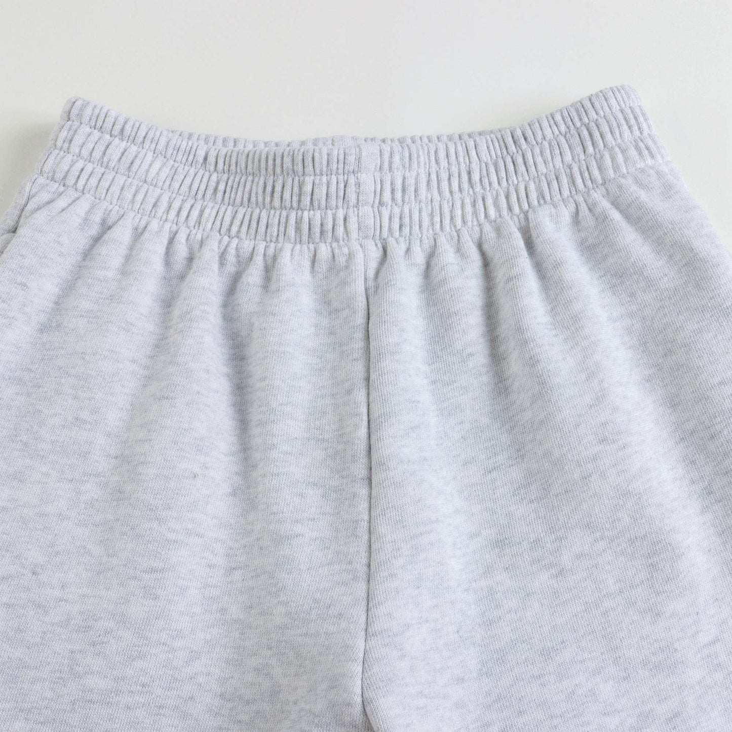 女童灰色Logo棉短裤