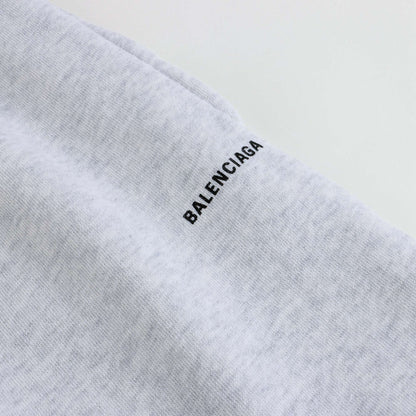 女童灰色Logo棉短裤