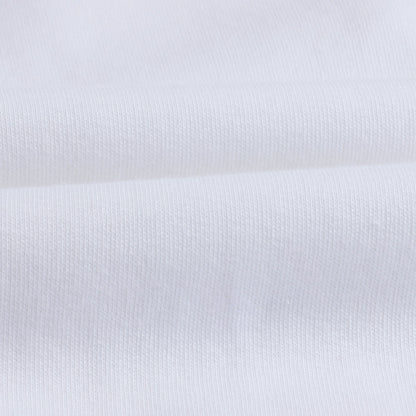 儿童白色Logo棉长裤