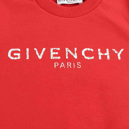 Boys & Girls Red Logo Sweatshirt