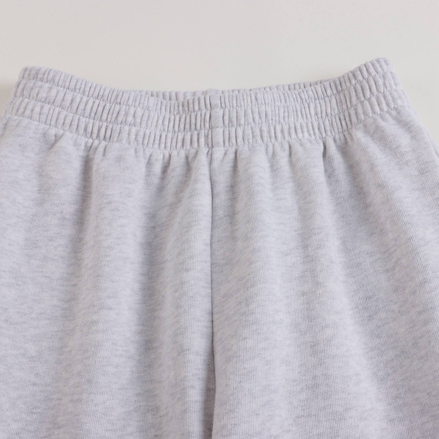 儿童灰色Logo棉长裤