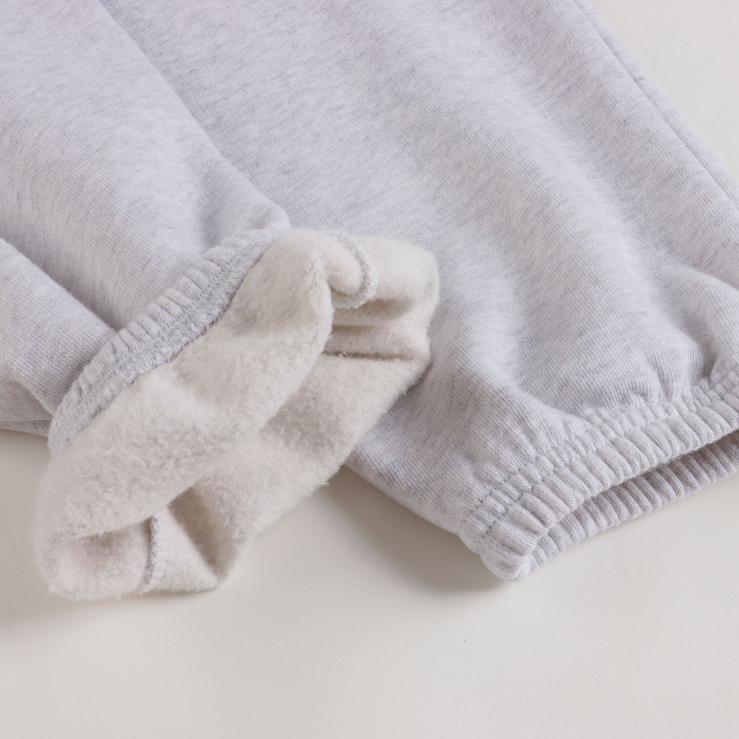 儿童灰色Logo棉长裤