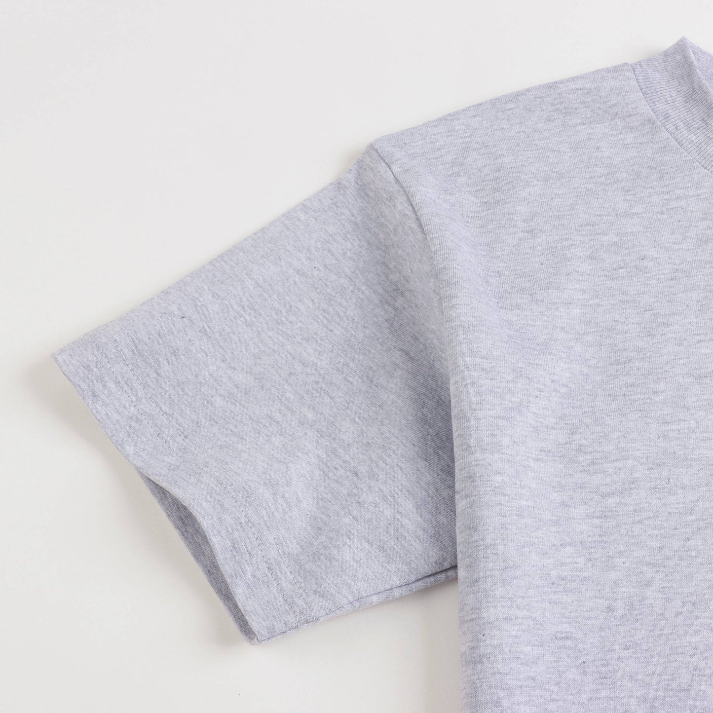 儿童灰色Logo棉T恤