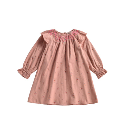 Girls Sienna Meadows Cotton Dress