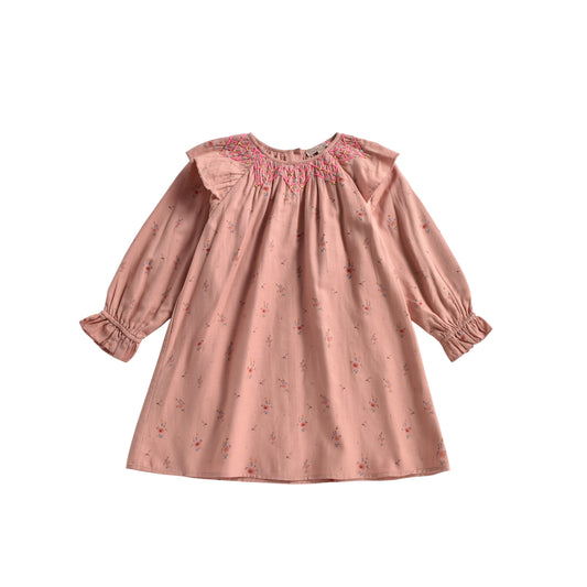 Girls Sienna Meadows Cotton Dress